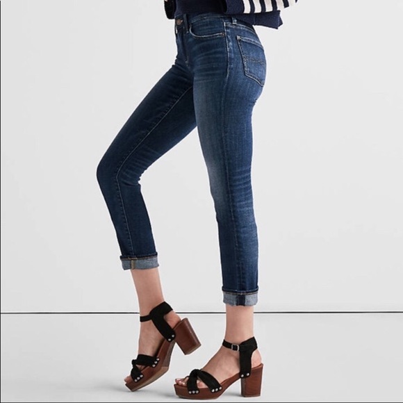 Lucky Brand Denim - Lucky Brand ‘Sweet Crop’ Dark Wash Jeans Size 2/26